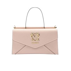 LOVE MOSCHINO BORSA A MANO CIPRIA CON TRACOLLA REGOLABILE ESTRAIBILE