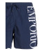 Emporio Armani Swimwear Costume boxer Blu con logo EMPORIO ARMANI