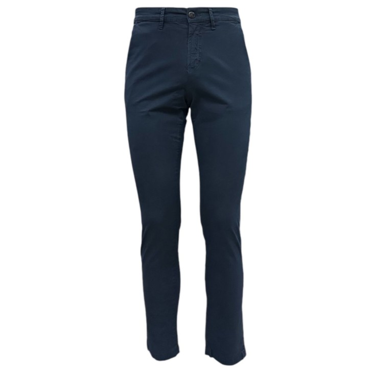 JECKERSON PANTALONE UOMO BLU CON STAMPA