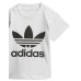 Adidas Originals T-shirt da Bambino Bianca con logo a contrasto 