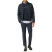 Harmont&Blaine Bomber con costina logata Blu Navy