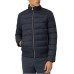 Harmont&Blaine Bomber con costina logata Blu Navy