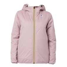 K-WAY GIUBBOTTO ROSA DA DONNA CON LOGO 