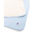 K-Way set azzurro con coperta 