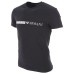 Emporio Armani T-shirt a manica corta nera con logo lettering