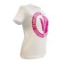 Versace Jeans Couture T-shirt Bianca da Donna con Logo nella parte anteriore 