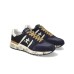 PREMIATA LANDER_6904 SNEAKER IN SUEDE E NYLON BLUE E BEIGE