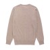 REFRIGIWEAR COLIN/1 PULLOVER BEIGE A GIROCOLLO DA UOMO CON LOGO NELLA PARTE ANTERIORE 