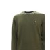 REFRIGIWEAR BENNET PULLOVER VERDE DA UOMO CON LOGO NELLA PARTE ANTERIORE