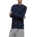 REFRIGIWEAR BENNET PULLOVER BLU DA UOMO CON LOGO NELLA PARTE ANTERIORE 