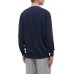 REFRIGIWEAR BENNET PULLOVER BLU DA UOMO CON LOGO NELLA PARTE ANTERIORE 