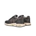 PREMIATA MICK_6418 SNEAKER IN LEATHER E NYLON  BLACK 