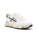 PREMIATA MICK_6873 SNEAKER WHITE IN SUEDE E NYLON CON INSERTI BLUE VINTAGE 