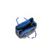 Gattinoni borsa a spalla con stampa planetarium blu