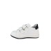 Alviero Martini 1a Classe Sneakers bianca con inserto laterale con stampa Geo Classic