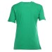 Chiara Ferragni T-shirt regular fit verde in cotone a manica corta con logo FERRAGNI rosa stampato
