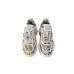 Versace Jeans Couture Sneakers Bianca con Stampa Logo Brush Couture All over