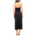 SIMONA CORSELLINI ABITO MIDI BLACK 