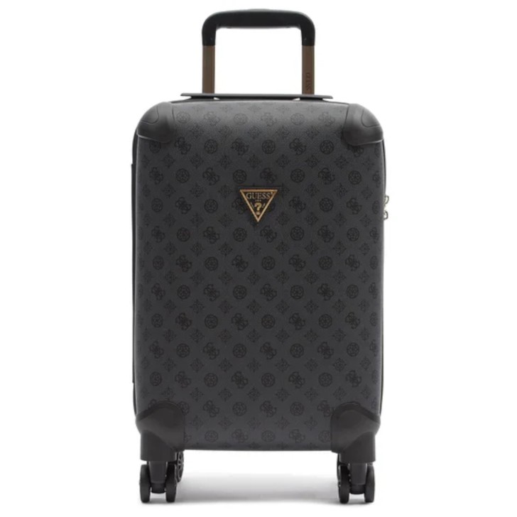 GUESS TROLLEY BLACK STAMPA 4G LOGO ALL OVER 