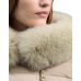 PEUTEREY SERIOLA ML 04 FUR GIUBBOTTO BEIGE SLIM CON CAPPUCCIO E PELLICCIA 