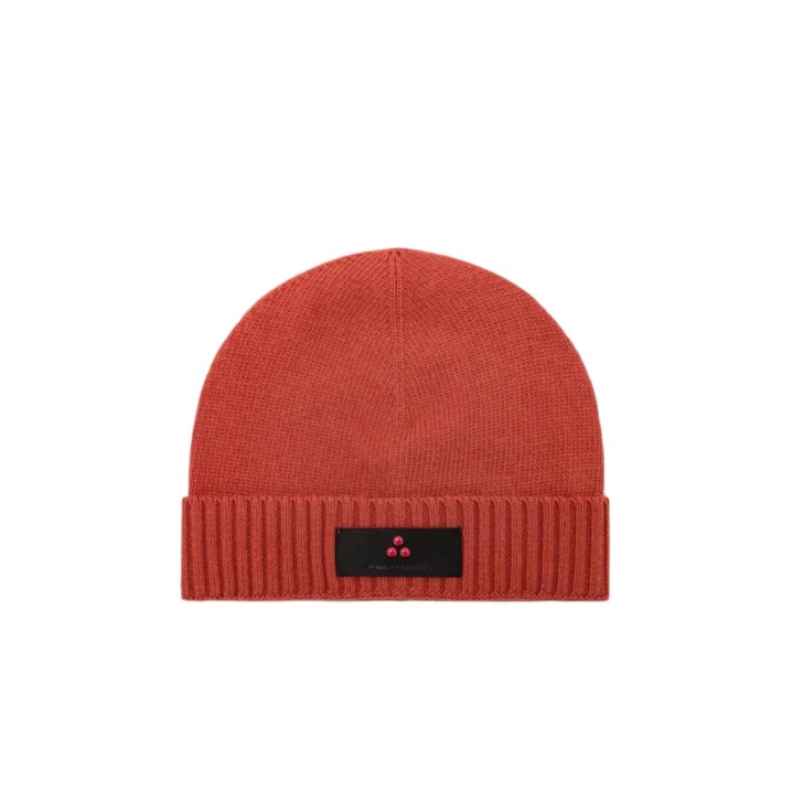 PEUTEREY SILLI 04 CAPPELLO UNISEX ARANCIO CON LOGO NELLA PARTE ANTERIORE 