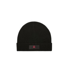 PEUTEREY SILLI 04 CAPPELLO UNISEX NERO CON LOGO NELLA PARTE ANTERIORE 