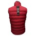 Peuterey Gilet Rosso con due tasche nella parte anteriore chiusura  con zip e logo in collo