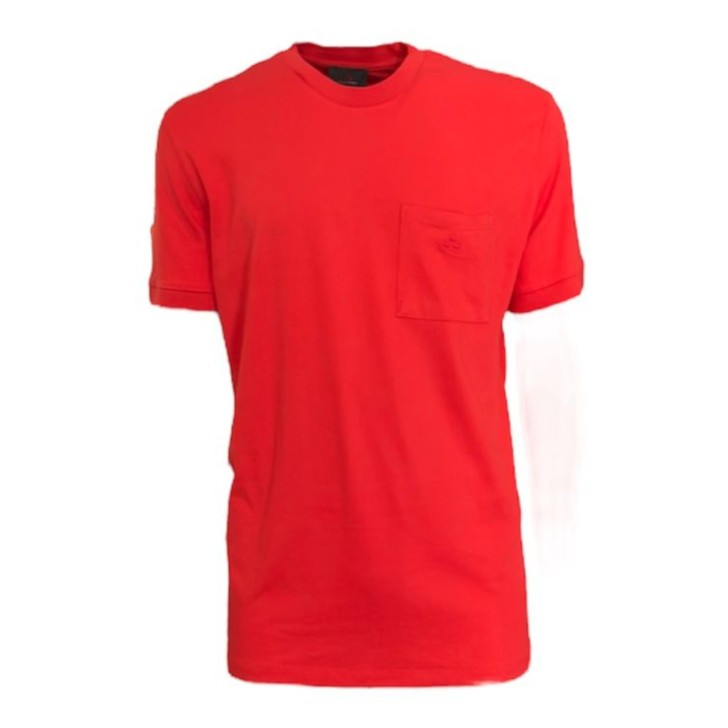 Peuterey T-shirt Colore Rosso con logo nella parte anteriore