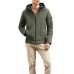 PEUTEREY LOGE MD GIUBBOTTO BOMBER VERDE LISCIO CON CAPPUCCIO IN PRIMALOFT 