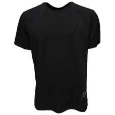 Peuterey t-shirt da Uomo Nera con logo letterin nella parte laterale 