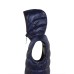 PEUTEREY DONOMA NR 02 GILET BLU IN NYLON DA UOMO CON LOGO NELLA PARTE ANTERIORE 