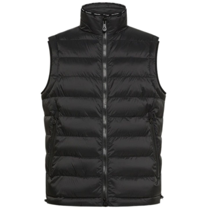 PEUTEREY LAVET CJ 01 GILET NERO SUPERLEGGERO IN NYLON RICICLATO 