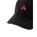 PEUTEREY EROS CAPPELLO DA BASEBALL UNISEX NERO CON LOGO NELLA PARTE ANTERIORE 