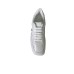 PACIOTTI SNEAKER IN LEATHER TOTAL WHITE CON PUNTA QUADRATA CON STAMPA PUGNALE ALL OVER TONO SU TONO