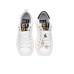 GIO+ SNEAKERS PIA254A COMBI IN LEATHER WHITE 