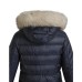 PEUTEREY TURMALET MQS 04 FOX FUR KID BLU CON LOGO SULLA MANICA 