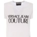 Versace Jeans Couture T-shirt Bianca da Donna con logo 