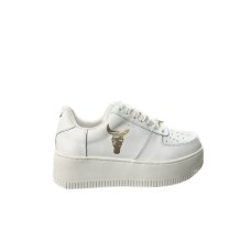 Windsor Smith Sneakers da donna in pelle bianca