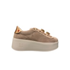 GIO+ SNEAKER ROSA10 IN SUEDE ROSE 