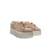 GIO+ SNEAKER ROSA10 IN SUEDE ROSE 