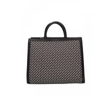 JOHN RICHMOND TOTE BAG A MANO INTERAMENTE LOGATA DA DONNA 