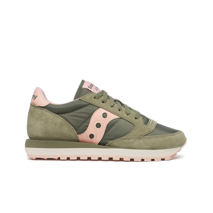 Saucony Original SNEAKER JAZZ S1044-695 SNEAKER OLIVE/PEACH 