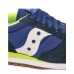 Saucony jazz original sneakers blu con inserti fluo 