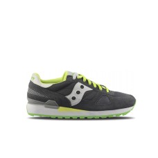 Saucony shadow original sneakers grigia con inserti fluo 