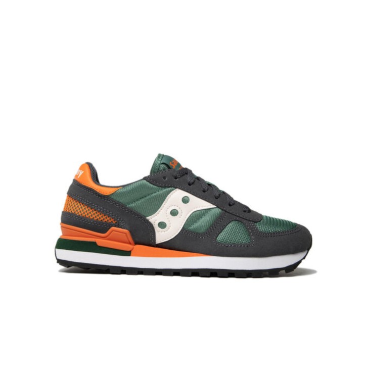 Saucony Shadow original sneakers verde e arancione da Uomo 