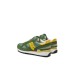 Saucony shadow original sneakers verde con inserti gialli 