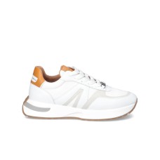 ALEXANDER SMITH SNEAKERS - COLORE: BIANCO/GIALLO