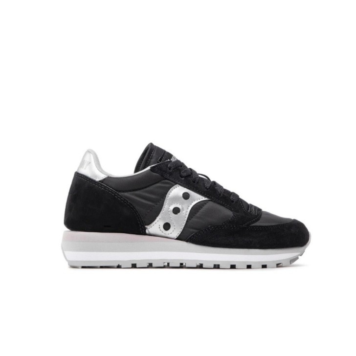 SAUCONY ORIGINALS SNEAKER JAZZ TRIPLE IN SUEDE E NYLON BLACK/SILVER