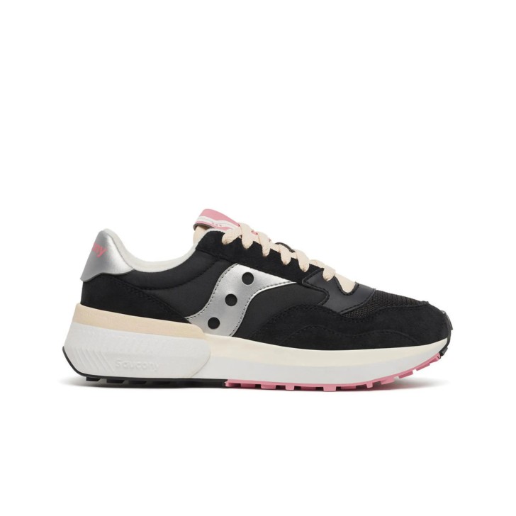 SAUCONY ORIGINALS SNEAKER JAZZ NXT S60790-26 IN SUEDE E TELA BLACK/SILVER