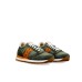 Saucony jazz original sneakers verde e arancione 